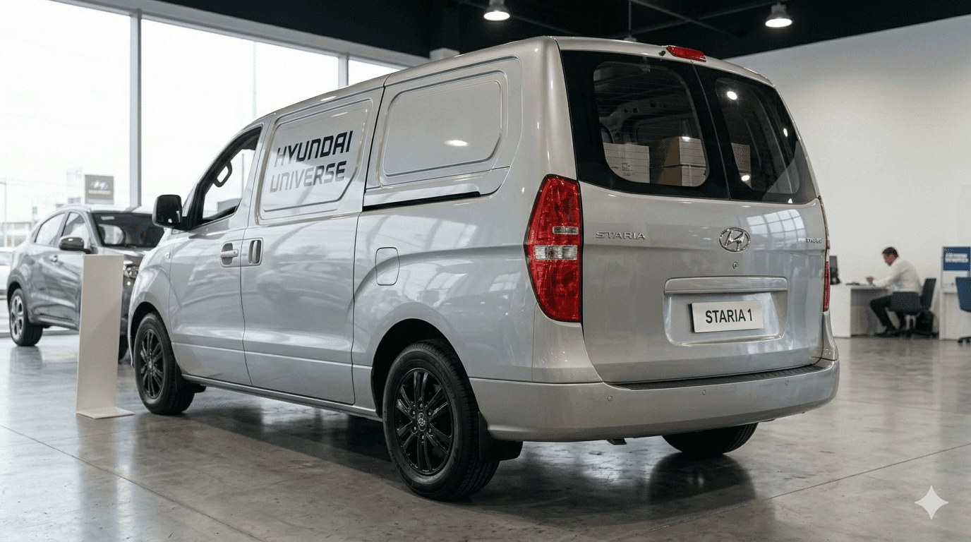 Hyundai Universe 2025 color Plata
