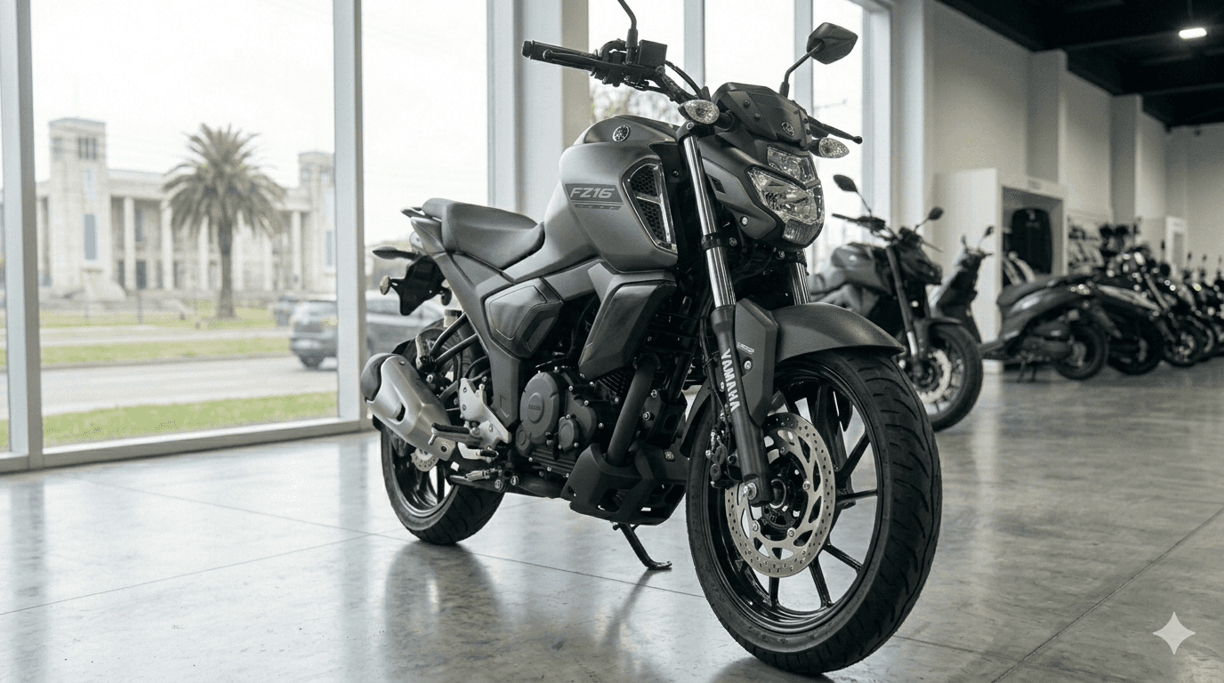 Yamaha FZ16 2024 color Negro