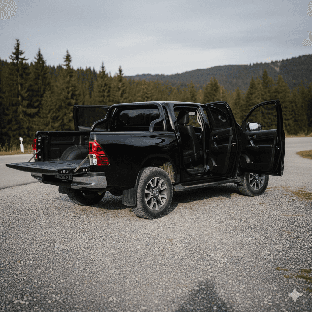 Toyota Hilux 2024 color Negro